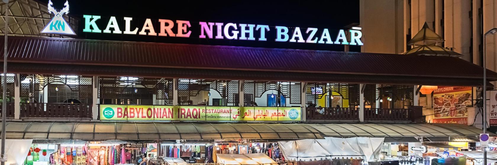 Nachtbasar in Chiang Mai
